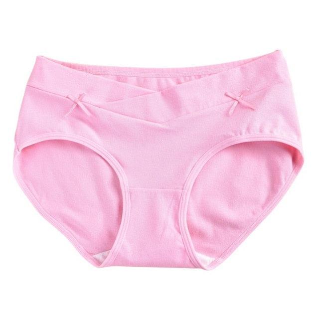 Cute Women Underwear - Cotton Pregnant Panties - Low Waist Sexy Lingeries - Mother Support (2U6)