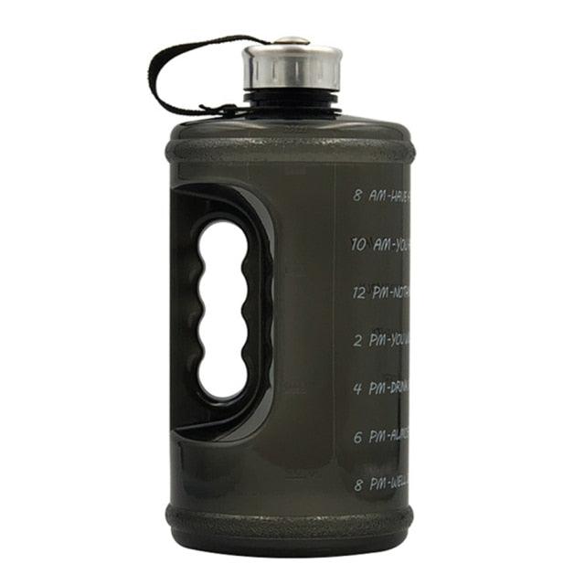 2.2L Big Large Capacity Plastic Gym Sports Water Bottle Outdoor Fitness Bicycle Bike Camping (1AK1)(1U61)