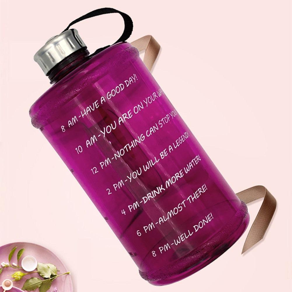 2.2L Big Large Capacity Plastic Gym Sports Water Bottle Outdoor Fitness Bicycle Bike Camping (1AK1)(1U61)