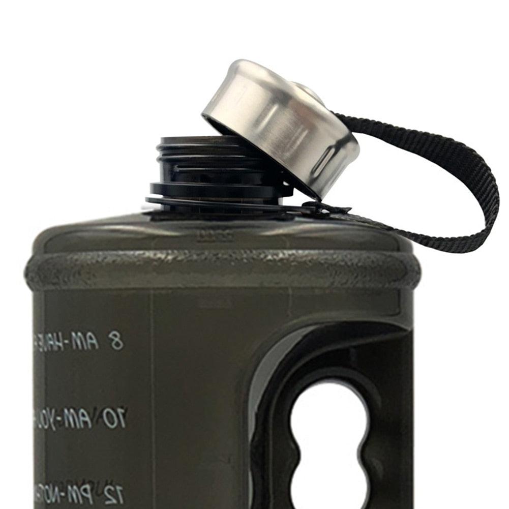 2.2L Big Large Capacity Plastic Gym Sports Water Bottle Outdoor Fitness Bicycle Bike Camping (1AK1)(1U61)