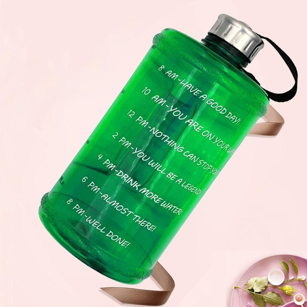 2.2L Big Large Capacity Plastic Gym Sports Water Bottle Outdoor Fitness Bicycle Bike Camping (1AK1)(1U61)