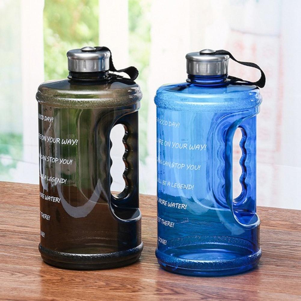 2.2L Big Large Capacity Plastic Gym Sports Water Bottle Outdoor Fitness Bicycle Bike Camping (1AK1)(1U61)