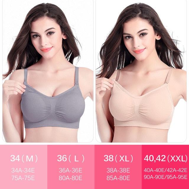 2/3-Pack Maternity Breastfeeding Bras - Nursing Breathable Breastfeeding Bra (3Z2)(F6)