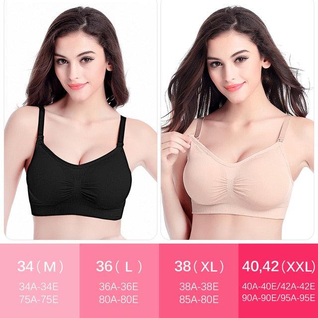 2/3-Pack Maternity Breastfeeding Bras - Nursing Breathable Breastfeeding Bra (3Z2)(F6)