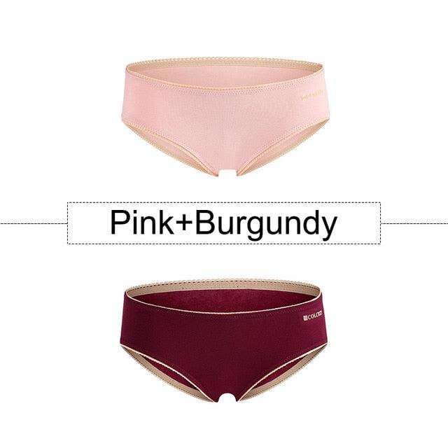Cute 2 PCS/ Lot Seamless Women's Panties - Cotton Briefs Sexy Lace lingerie - Plus Size Panties (TSP4)(TSP1)(TSP3)