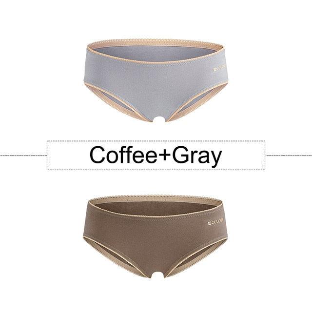 Cute 2 PCS/ Lot Seamless Women's Panties - Cotton Briefs Sexy Lace lingerie - Plus Size Panties (TSP4)(TSP1)(TSP3)