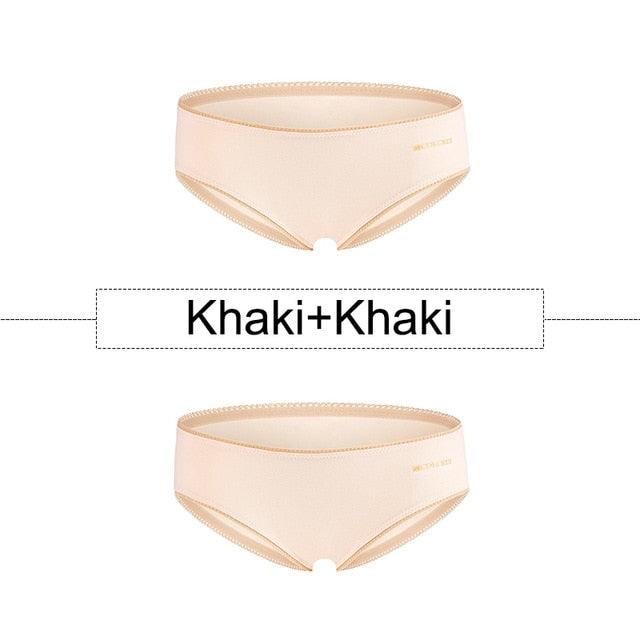 Cute 2 PCS/ Lot Seamless Women's Panties - Cotton Briefs Sexy Lace lingerie - Plus Size Panties (TSP4)(TSP1)(TSP3)