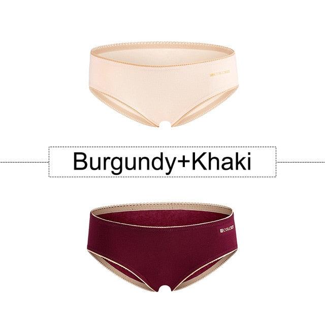 Cute 2 PCS/ Lot Seamless Women's Panties - Cotton Briefs Sexy Lace lingerie - Plus Size Panties (TSP4)(TSP1)(TSP3)