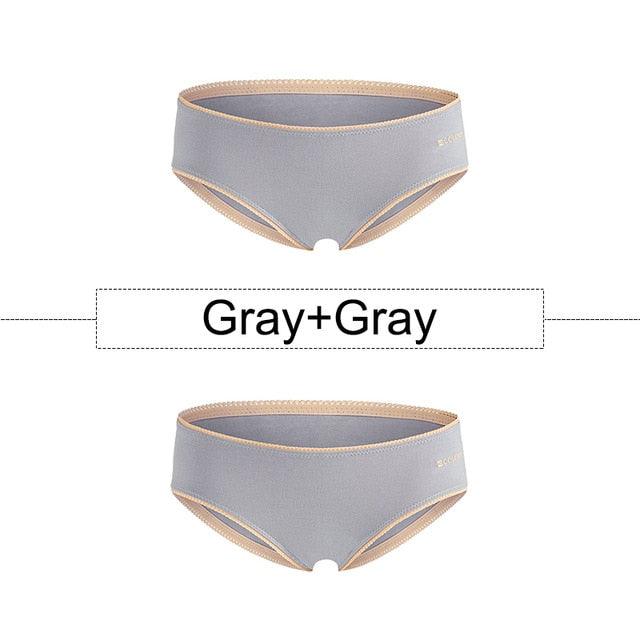 Cute 2 PCS/ Lot Seamless Women's Panties - Cotton Briefs Sexy Lace lingerie - Plus Size Panties (TSP4)(TSP1)(TSP3)