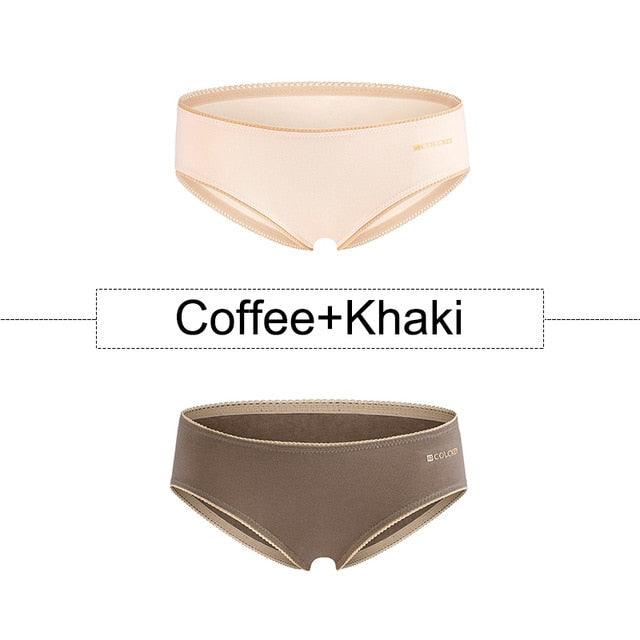 Cute 2 PCS/ Lot Seamless Women's Panties - Cotton Briefs Sexy Lace lingerie - Plus Size Panties (TSP4)(TSP1)(TSP3)