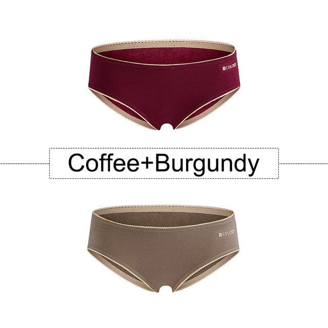 Cute 2 PCS/ Lot Seamless Women's Panties - Cotton Briefs Sexy Lace lingerie - Plus Size Panties (TSP4)(TSP1)(TSP3)