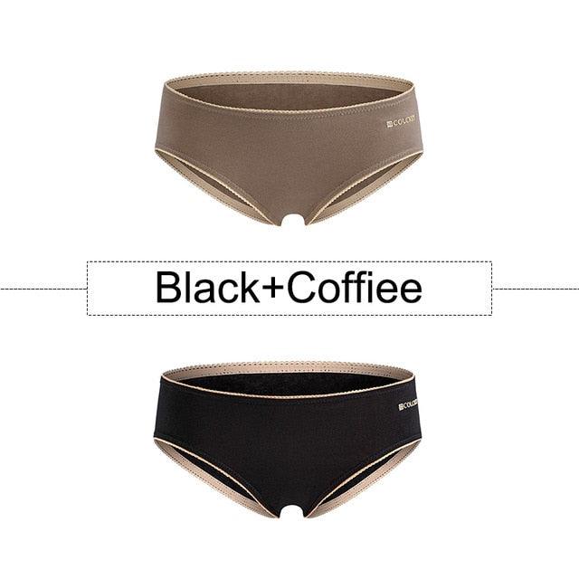 Cute 2 PCS/ Lot Seamless Women's Panties - Cotton Briefs Sexy Lace lingerie - Plus Size Panties (TSP4)(TSP1)(TSP3)