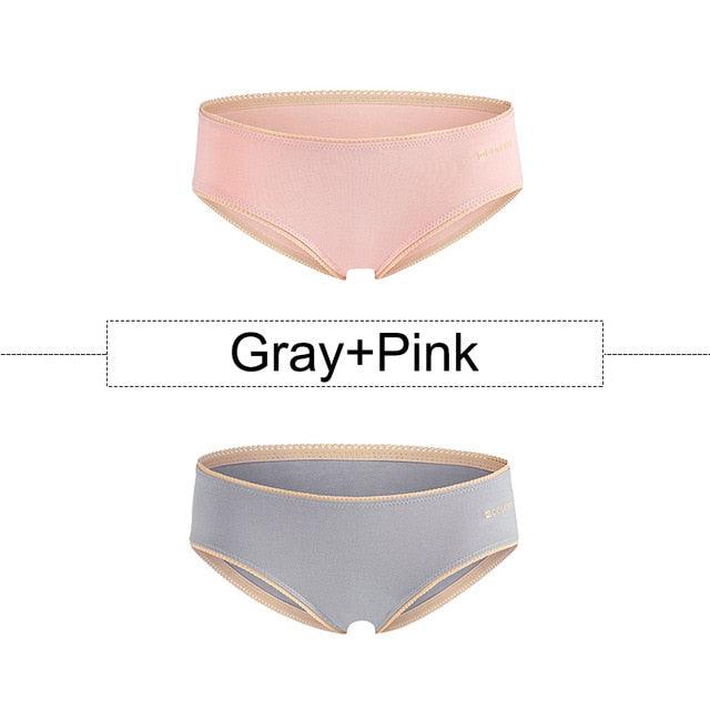 Cute 2 PCS/ Lot Seamless Women's Panties - Cotton Briefs Sexy Lace lingerie - Plus Size Panties (TSP4)(TSP1)(TSP3)
