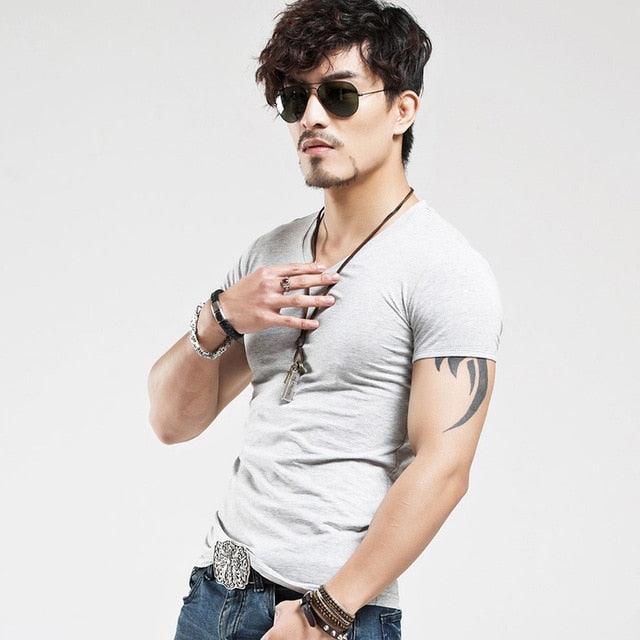 20 Colors Men Compression Short Sleeve Fitness Tight T Shirts Tops (TM8)(F101)(F8)