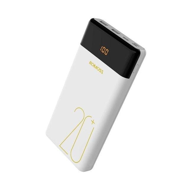 20000mAh LT20 Pro Power Bank - Portable External Battery With PD Two-way Fast Charging (1LT1)(F104)
