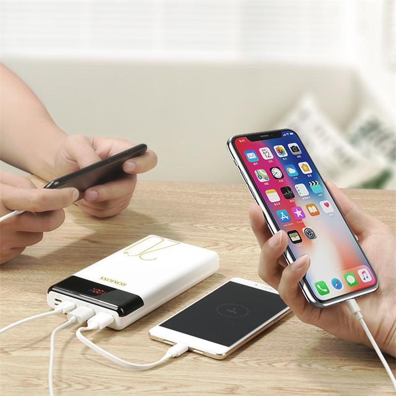 20000mAh LT20 Pro Power Bank - Portable External Battery With PD Two-way Fast Charging (1LT1)(F104)