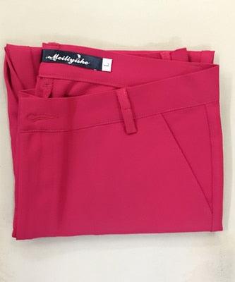 Trending Women's Casual Office Pencil Trousers - Cute Slim Stretch Pants - Fashion Candy Jeans Pencil Trousers (D25)(BP)(BCD3)