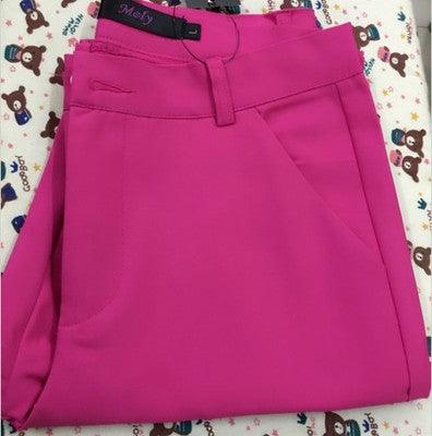 Trending Women's Casual Office Pencil Trousers - Cute Slim Stretch Pants - Fashion Candy Jeans Pencil Trousers (D25)(BP)(BCD3)
