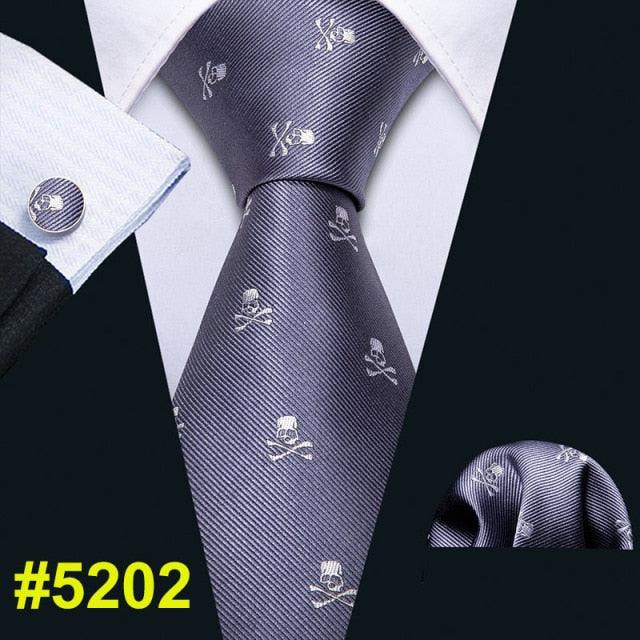 New Arrival Men's Ties - Dinosaur Pattern Red Men's Wedding Neckties 8.5cm (2U17)