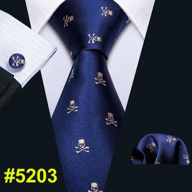 New Arrival Men's Ties - Dinosaur Pattern Red Men's Wedding Neckties 8.5cm (2U17)