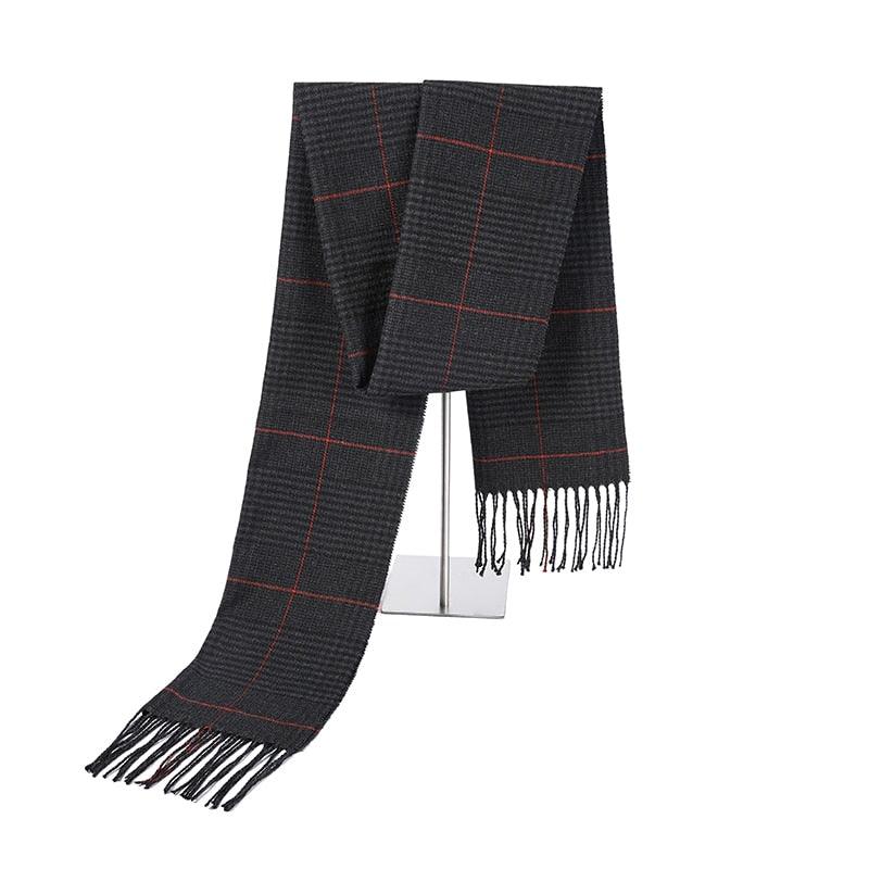 Plaid Winter Scarf - Women Warm Foulard Solid Scarves - Fashion Casual Scarfs (MA7)
