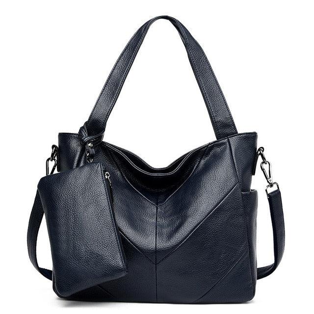 Cute Female Handbags - Big Casual Totes Bag - High Quality Large Capacity PU Leather (WH2)(WH4)(F43)