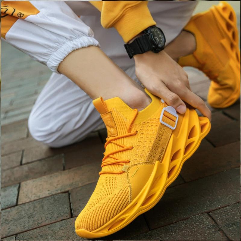 Casual Sneakers -Men's Fashion Chunky Sneakers - Walking Platform Sneakers (MSC2A)