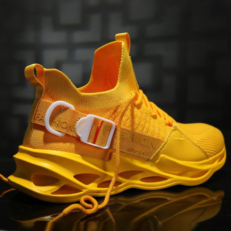 Casual Sneakers -Men's Fashion Chunky Sneakers - Walking Platform Sneakers (MSC2A)