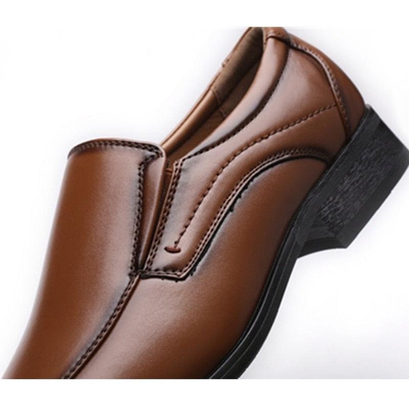 Classic Business Men's Dress Shoes - Fashion Elegant Formal Wedding Slip on Shoes (MSF3)1(MSC4)(MSC1)