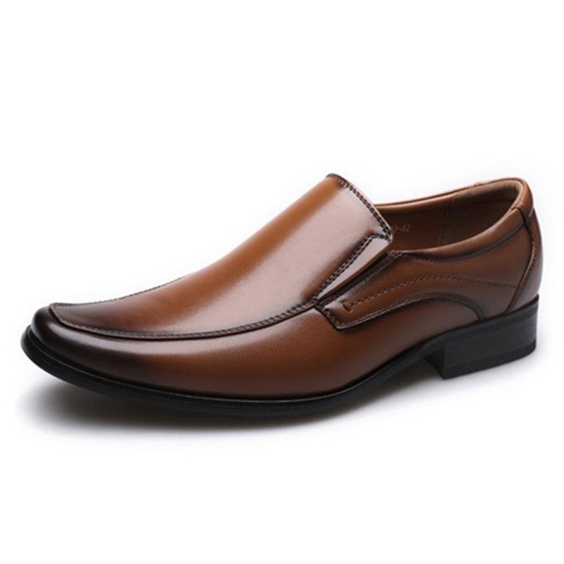 Classic Business Men's Dress Shoes - Fashion Elegant Formal Wedding Slip on Shoes (MSF3)1(MSC4)(MSC1)