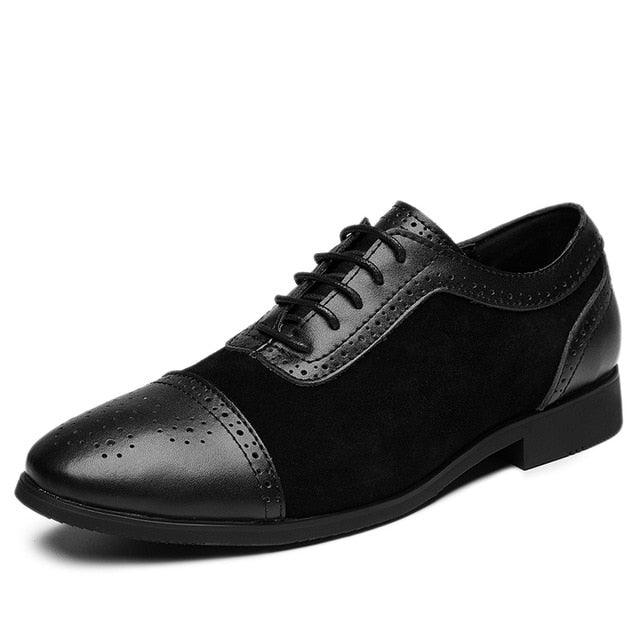 Trending New Arrival Retro Bullock Design Men's Classic Business Formal Shoes (MSF1)(MSF4)(F14)