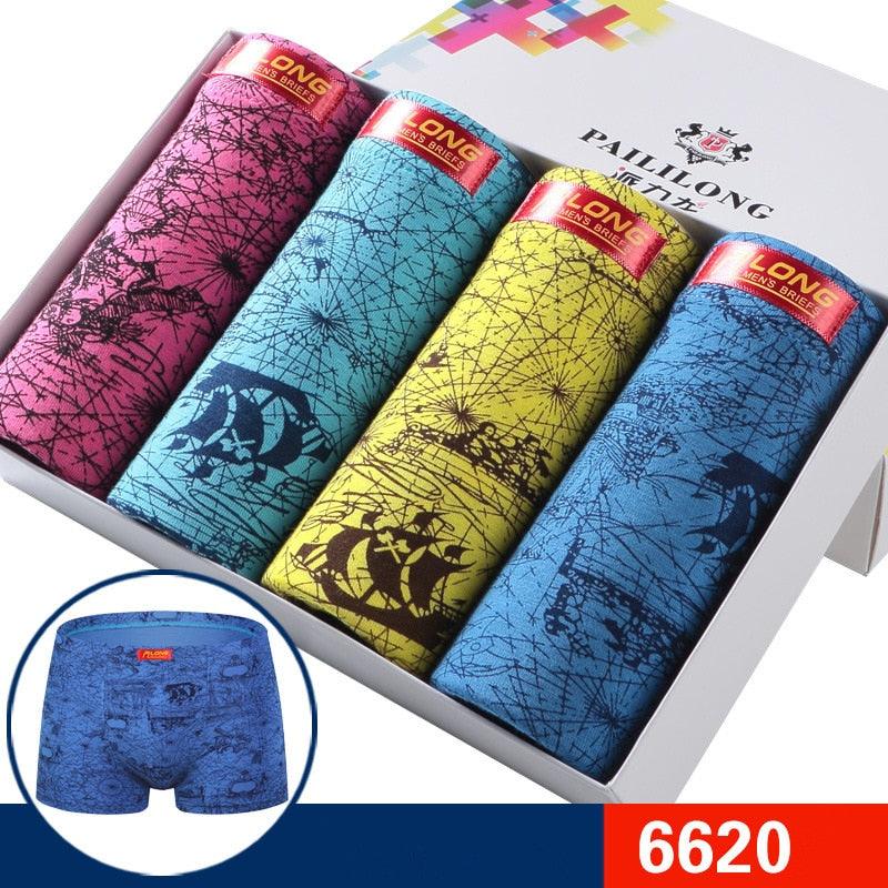 New Men's Underwear Boxers - Fashion printed Men Underpants Boxer Shorts (TG6)(F92)