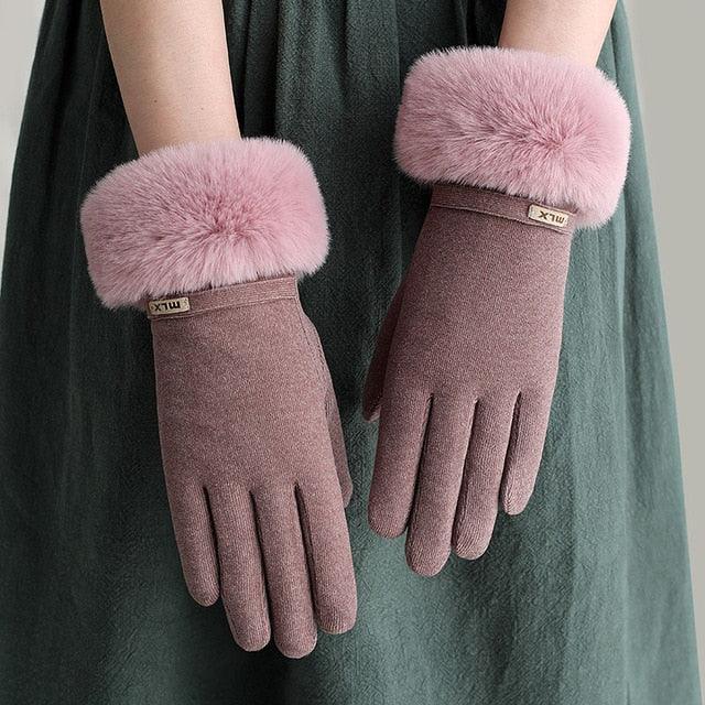 New Winter Gorgeous Warm Women's Gloves - Touch Screen Warm Gloves (6WH1)(F87)