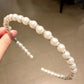 New Women Elegant Full Pearls Hairbands - Hair Hoops Holder Ornament Headwear (8WH1)1