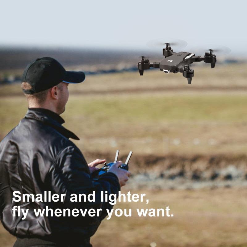 New drone KK6 RC Drone 4K HD Dual Camera 50X Times Zoom WIFI FPV Foldable Quadcopter One-click Return Kids Toys (MC2)(1U54)(1U46)