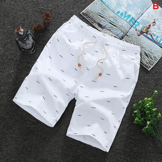 Summer Men's Shorts - Casual Loose Cropped Trousers Sports Shorts (TG3)(F9)