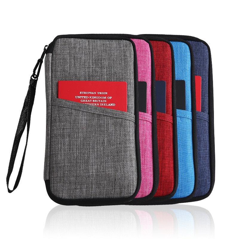 Waterproof Passport Cover - Card Holder Wallets Business Women Cardholders - Travel Document Cover Organizer (LT8)(F79)