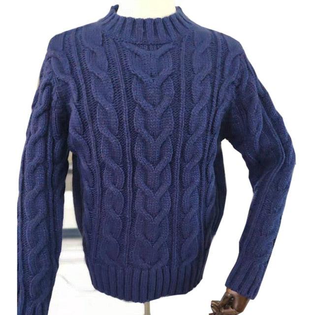 Great Winter Men's Pullover Sweater - Casual Soft & Comfortable Pullover Sweater (D100)(TM6)