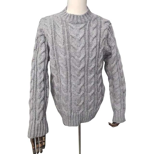 Great Winter Men's Pullover Sweater - Casual Soft & Comfortable Pullover Sweater (D100)(TM6)