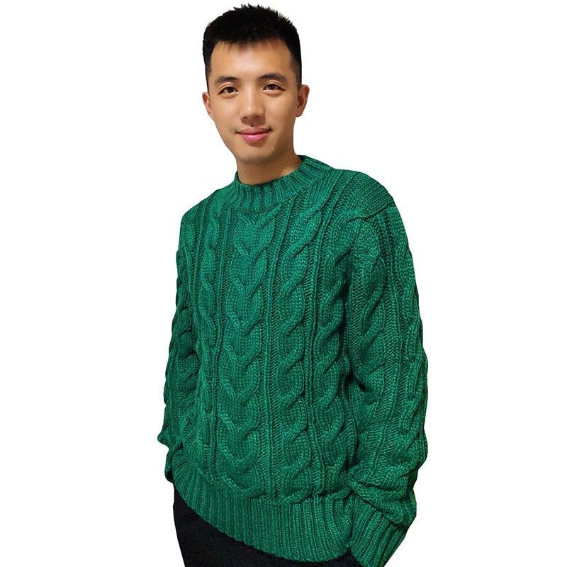 Great Winter Men's Pullover Sweater - Casual Soft & Comfortable Pullover Sweater (D100)(TM6)