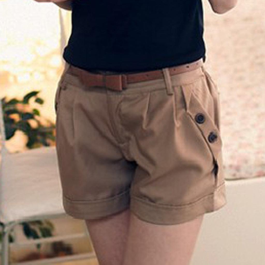 Gorgeous Trending Women New Style Shorts - Fashion Sexy Summer Solid Shorts - High Waist (3U32)