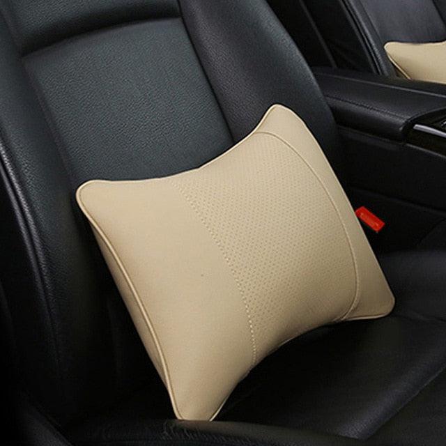Trending New Arrival Car Neck Pillows - Both Side Pu Leather Single Headrest (7WH1)(F89)