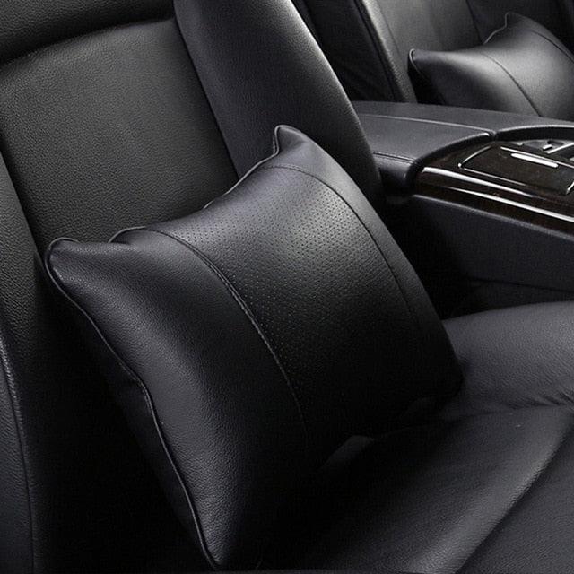 Trending New Arrival Car Neck Pillows - Both Side Pu Leather Single Headrest (7WH1)(F89)