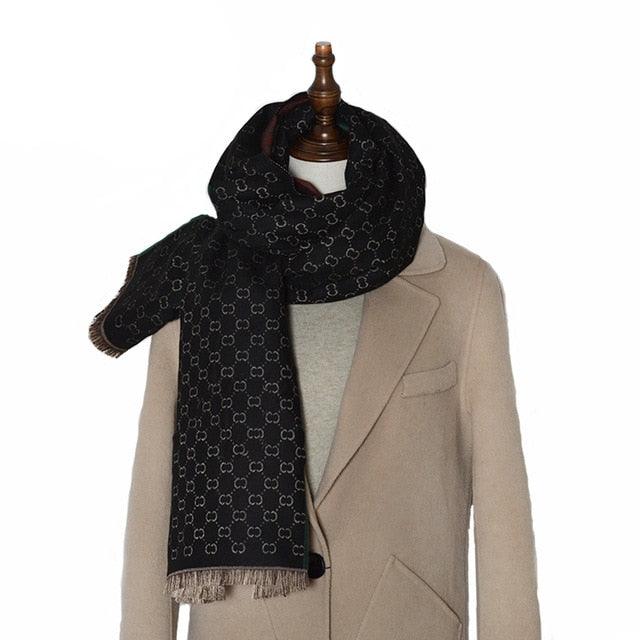 Great Double Scarf - Winter Women Luxury Printing Large Size Scarf (WH9)
