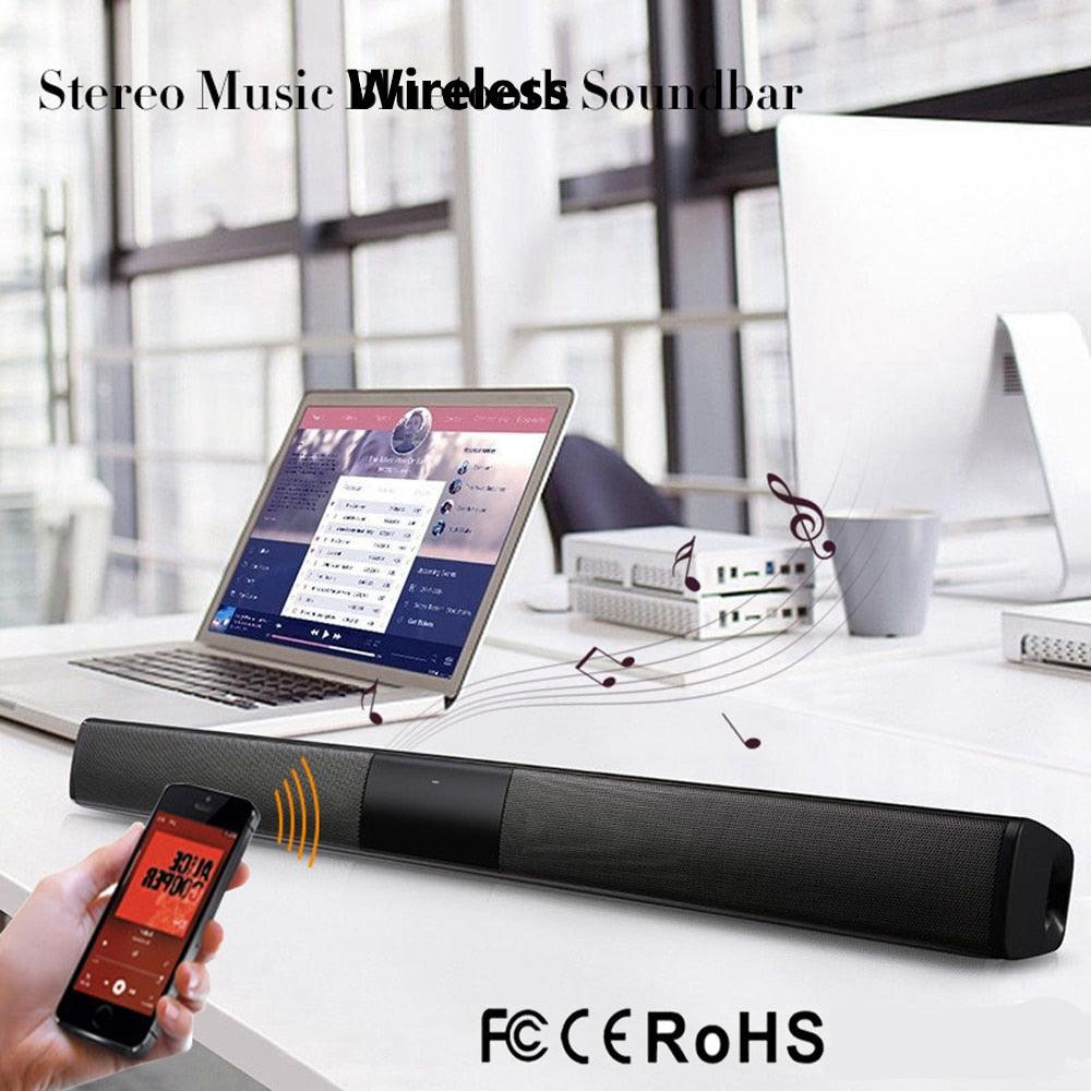 20W Column Wireless Bluetooth Speaker TV Soundbar Music Stereo Home Theater (HA5)(HA)(1U57)