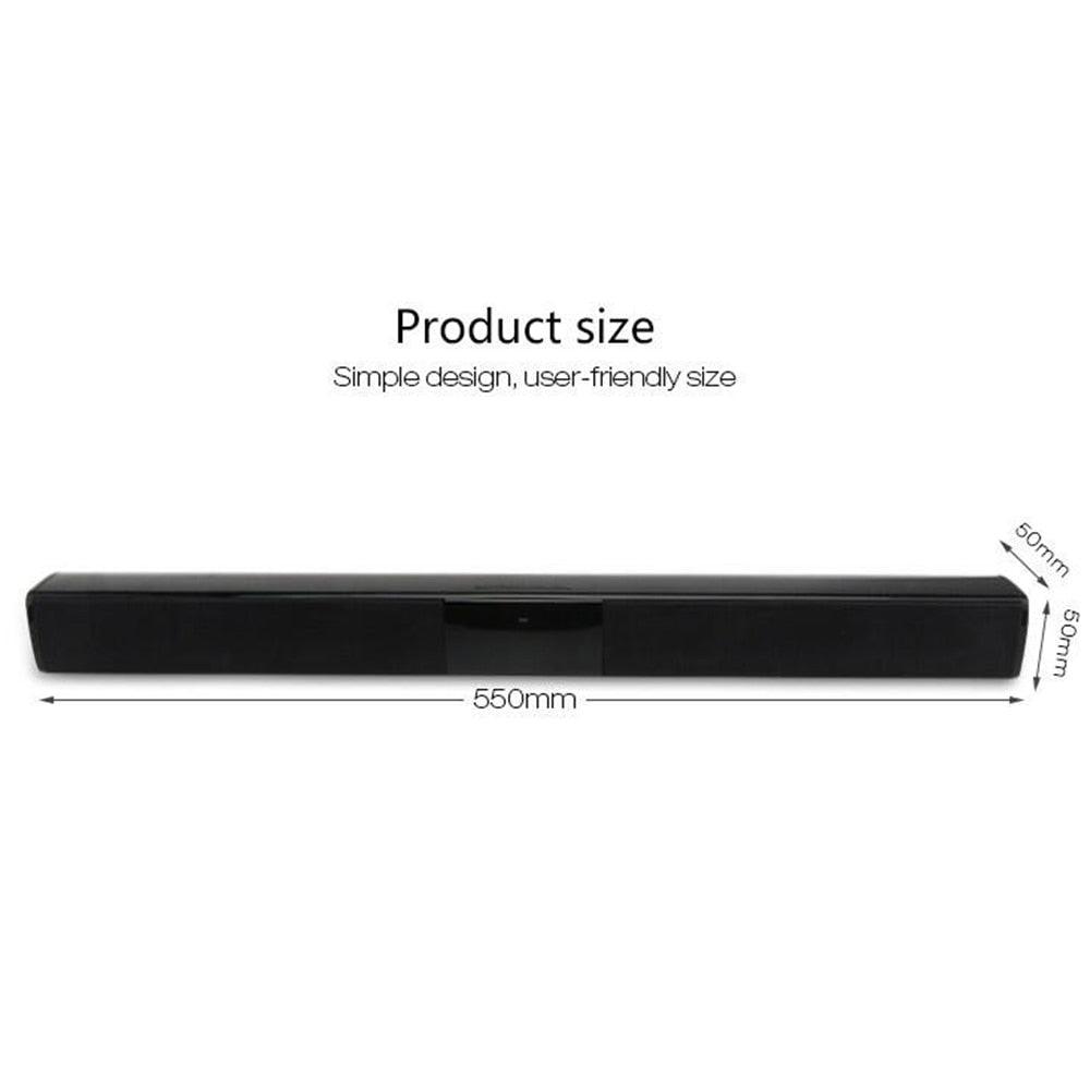 20W Wireless Column Bluetooth Speaker TV Soundbar Stereo Home Theater Sound Bar Music Stereo TF USB For TV PC (HA5)(1U57)