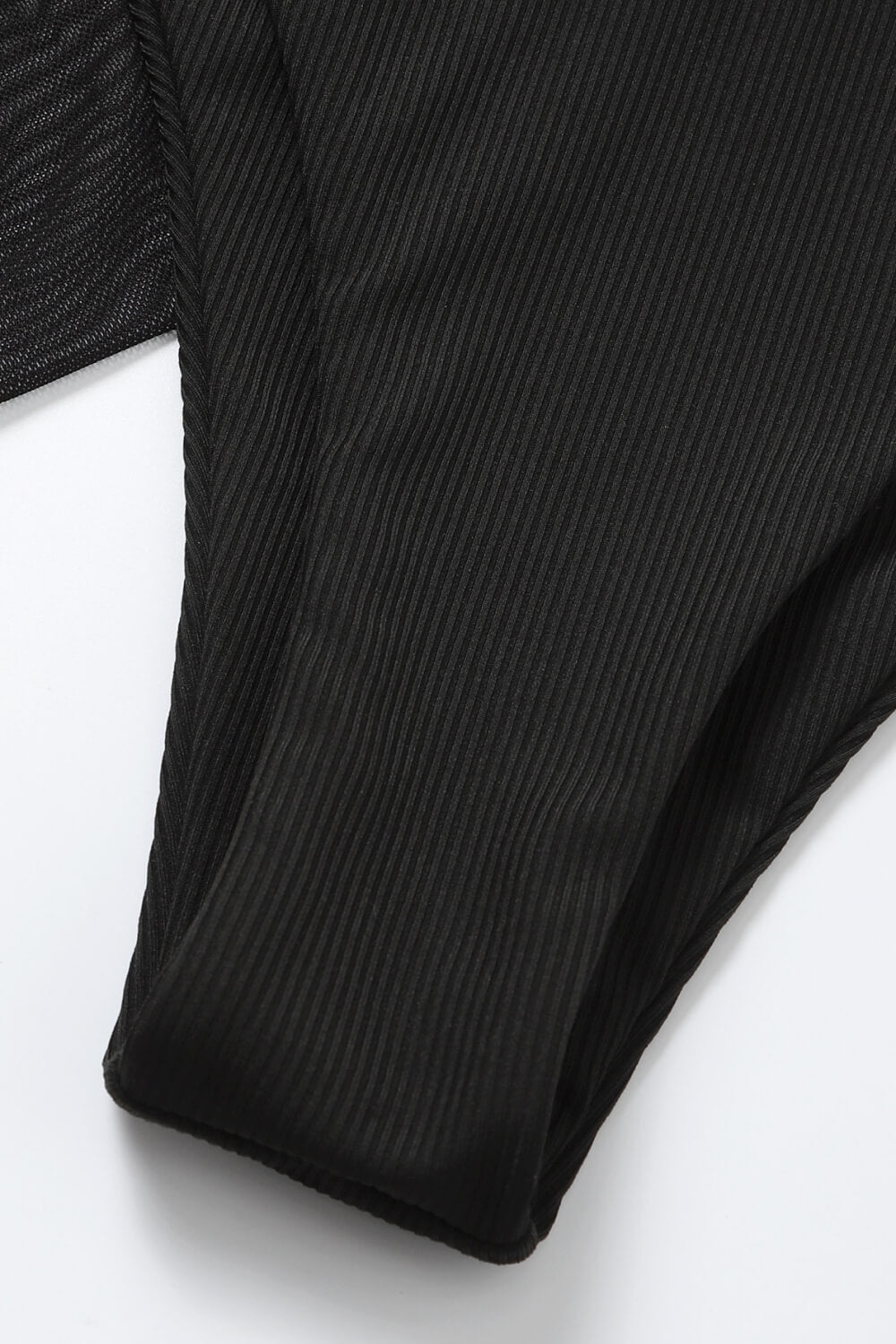 Ribbed High Cut Three-Piece Swim Set (TB9D) T