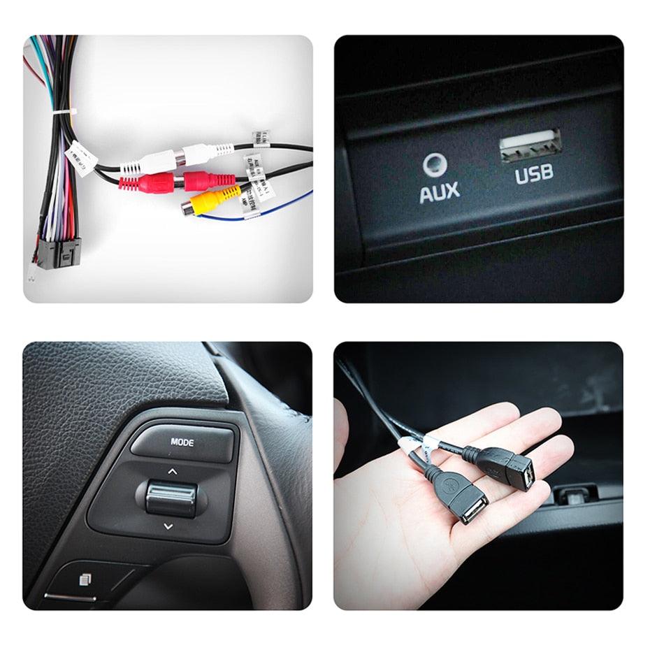 2Din 9Inch Android8.1 Car Radio Multimedia Video Player Navigation GPS For KIA K2 RIO3 Accessories (CT2)(F60)