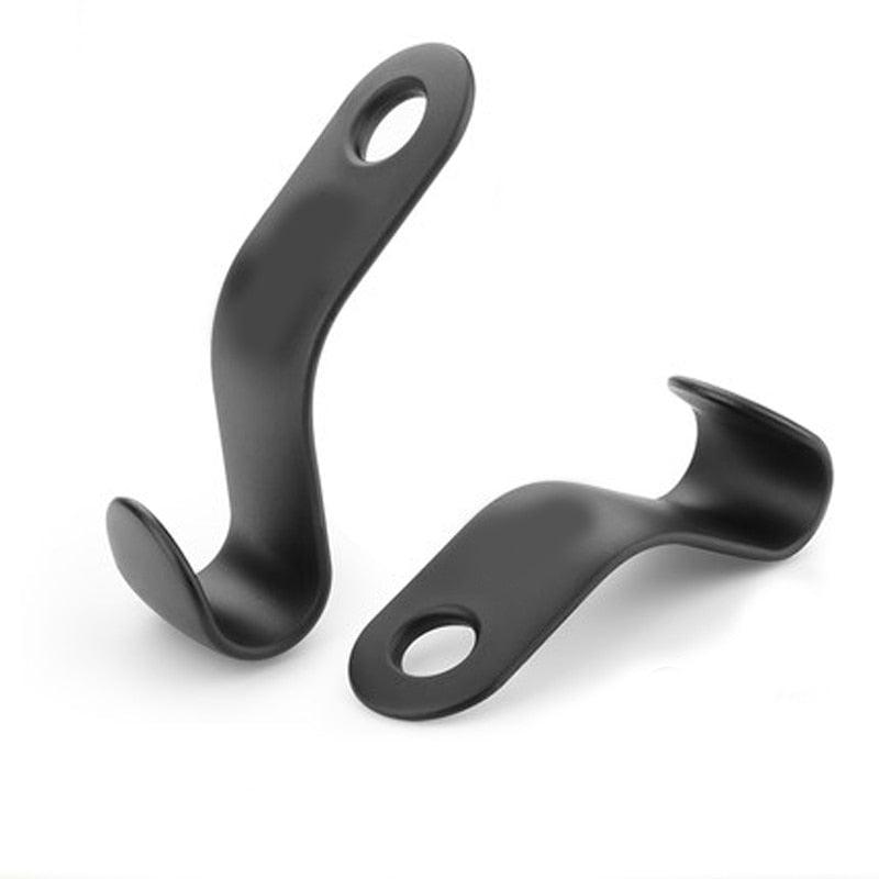 2pcs Clip Car Seat Back Hook Hanger Organizer - Universal Headrest Mount Storage Hooks Storage (1U89)