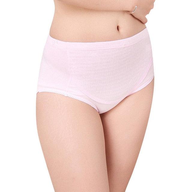 2pcs High Waist Belly Support - Pregnant Women Seamless Underwear - Soft Panties Cotton - Adjustable (5Z2)